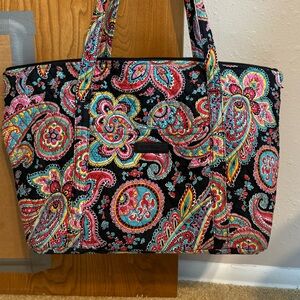 Vera Bradley Large Zippered Tote